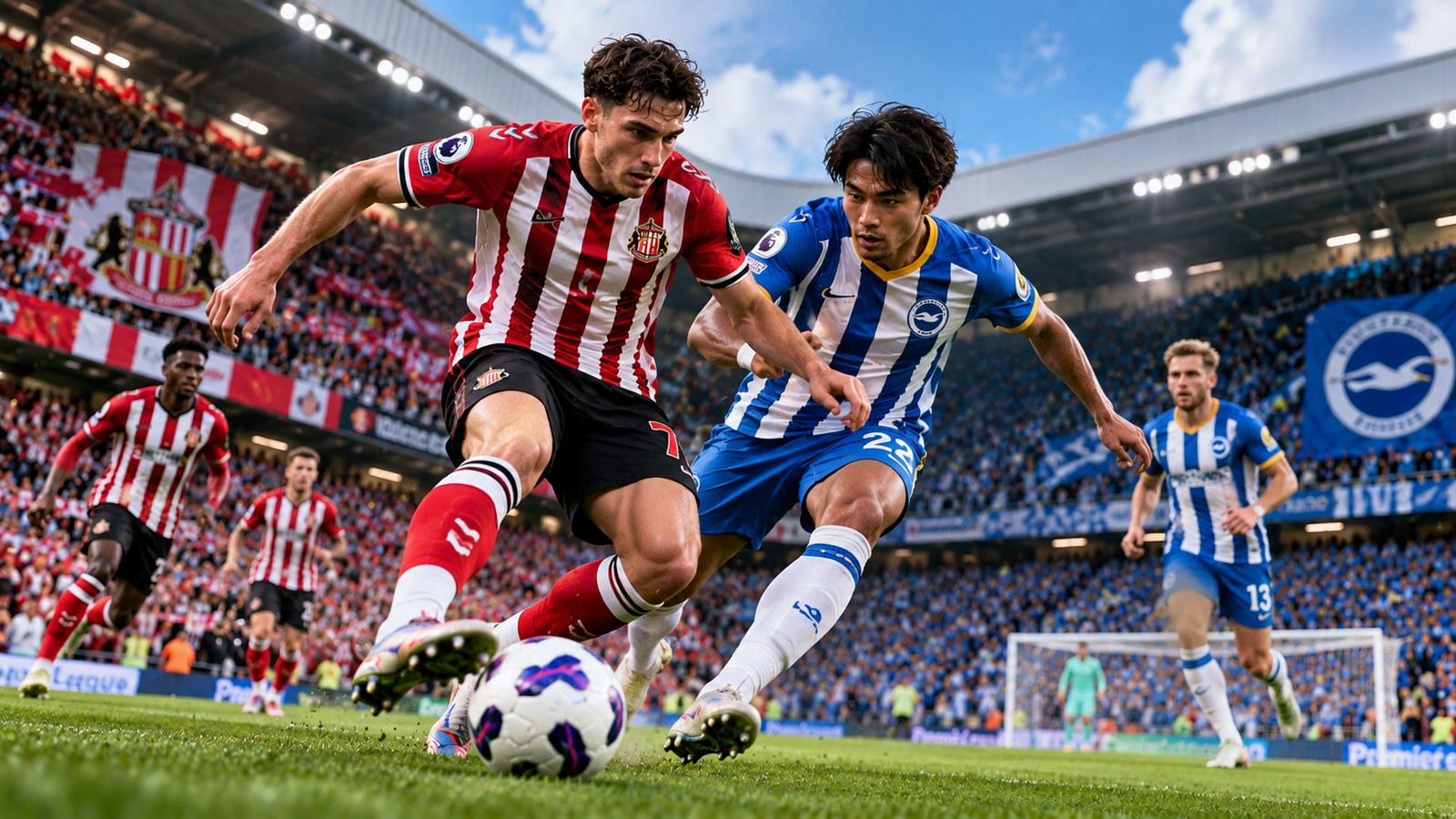 Pertandingan Sunderland vs Brighton Duel Penuh Tekanan